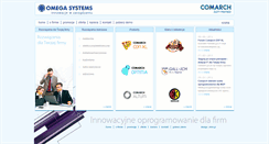 Desktop Screenshot of omegasys.pl